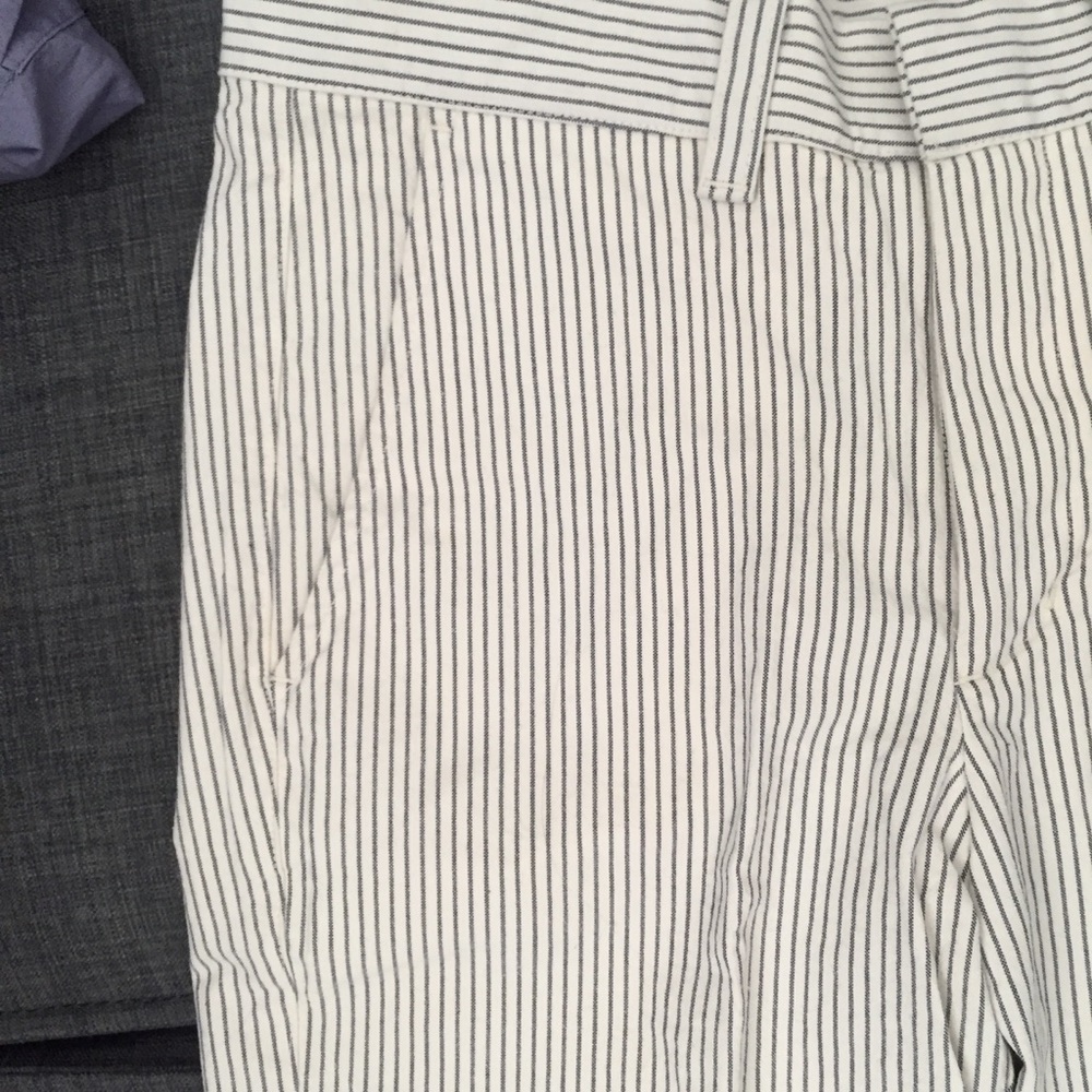 Chambray American Apparel Pinstripe Pant. Sz 25